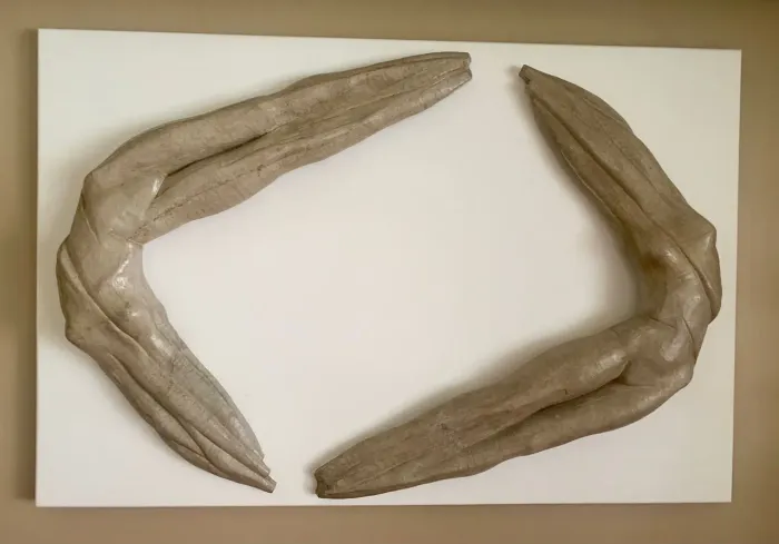 Escultura concreto- Corpo em Movimento 2 Peças 1.50 X 1.00 Artista Plástico: Cavani Rosas