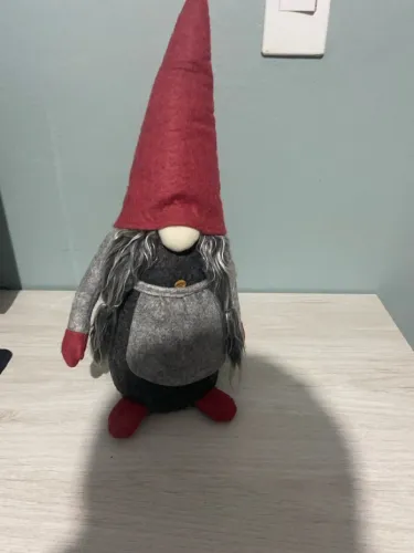 Gnomo Decorativo de Feltro peso de porta 