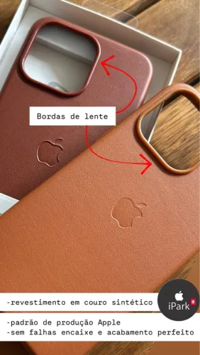 Capas de Couro para iPhone - Qualidade Apple