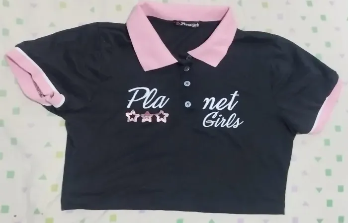 Polo Cropped Planet Girls