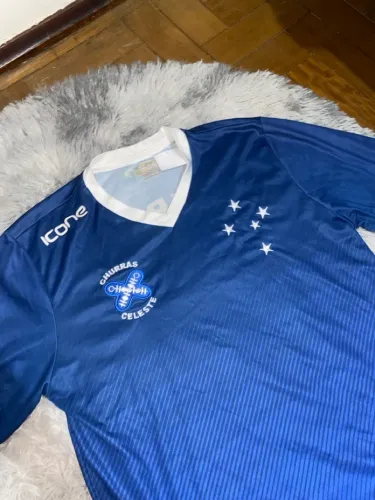 Camisa Cruzeiro Churras Celeste