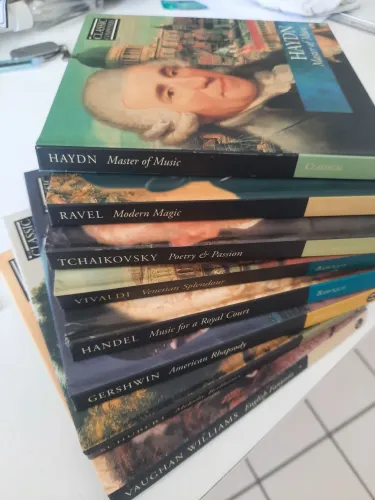 Coleção CD's compositores clássicos