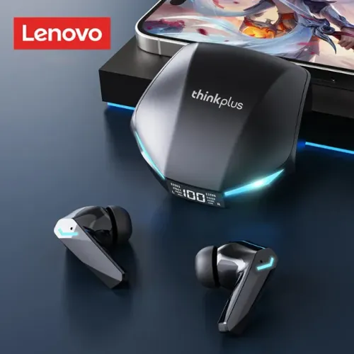 Fone de Ouvido Sem Fio Bluetooth Lenovo XT53 Display de Bateria Hi-Fi À Prova d'Água Lança