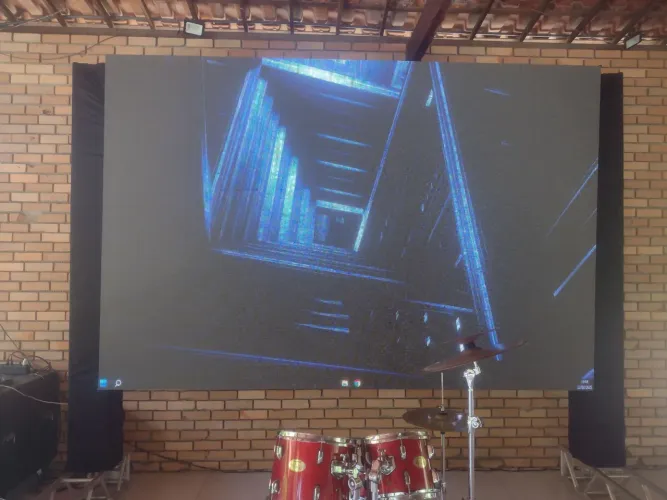 Painel de led p3.9 locação , Telão de led em Campina grande PB