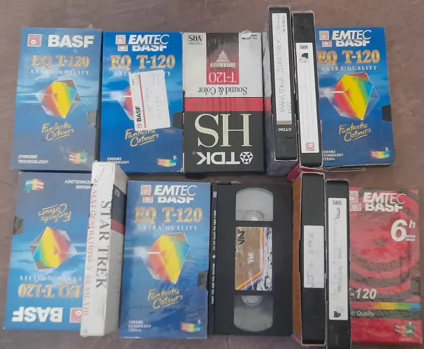 LOTE VHS  Star Trek, Jornada nas estrelas série TV.