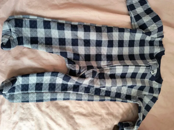 Lote macacão e conjunto de frio 6 unidades, alta qualidade 6/9 meses