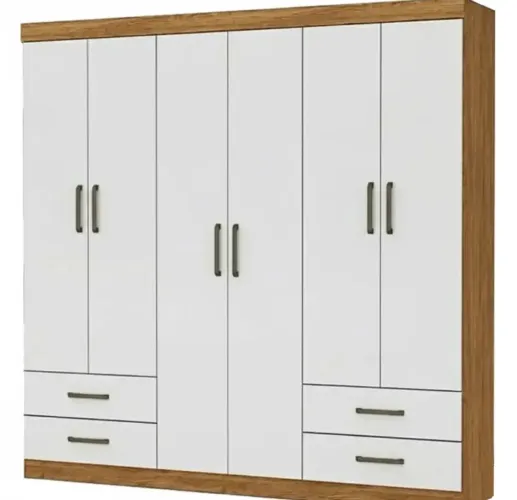 Guarda Roupa Hercules Casal Sem Espelho p544