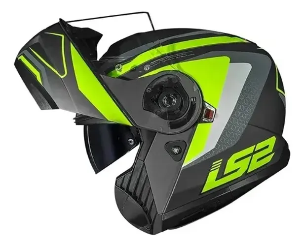 Capacete Ls2 Ff908 Strobe 2 Phantom Titanium Cinza Fosco