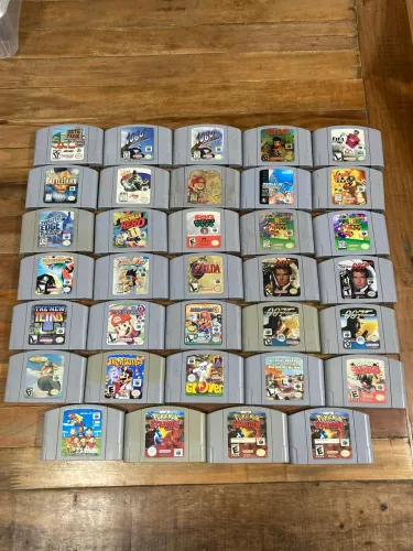 Jogos Originais Nintendo64  valores na descrição (Envio OLX PAY)