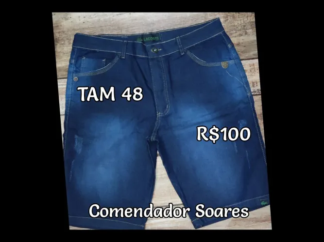 Bermudas Jens/ masculino / masculinas/ tamanho 48