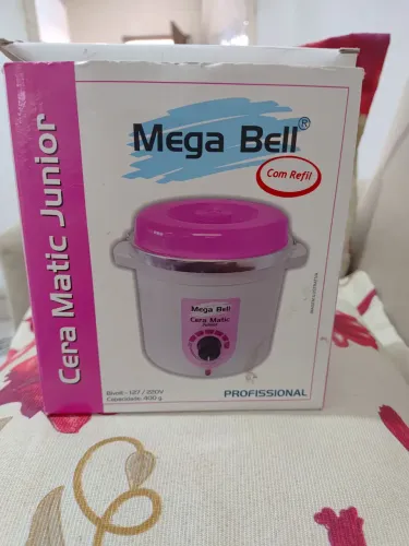 Kit aparelho depilador Cera Matic Junior Mega Bell profissional