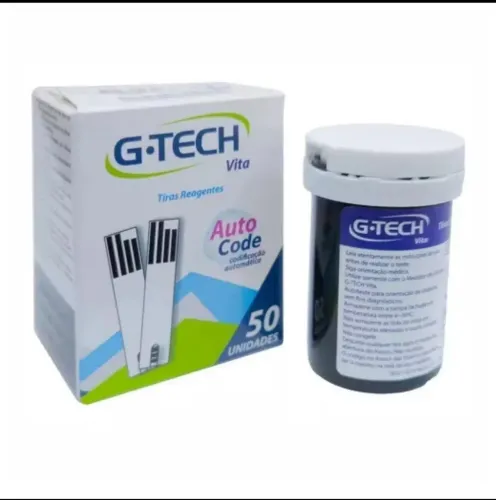 Tiras Reagentes G-Tech Vita - 50 Unidades