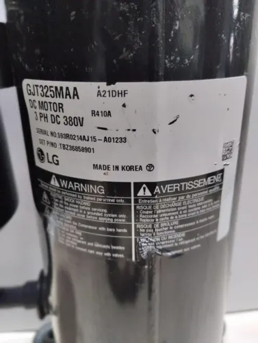 Compressor LG GJT325MAA 380v/ 3ph