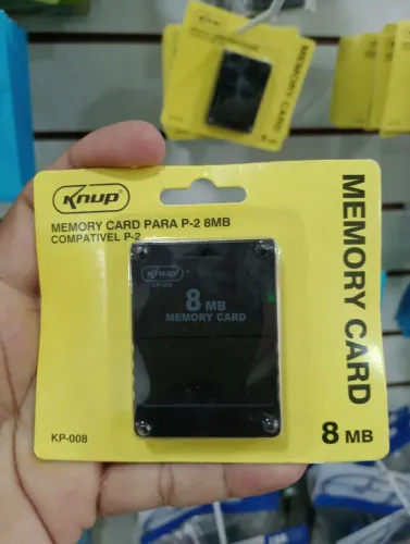 Cartão de Memória Knup 8MB para Playstation 2