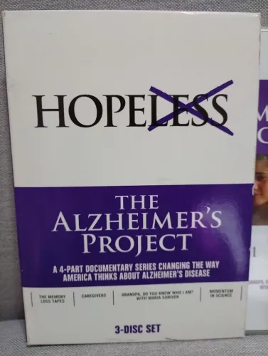 PROJETO ALZHEIMER CONTEM 3 DVDS IMPECÁVEL EM INGLÊS 