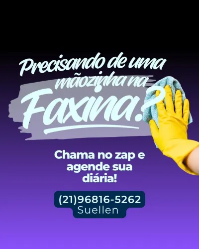 Faxina e diária 