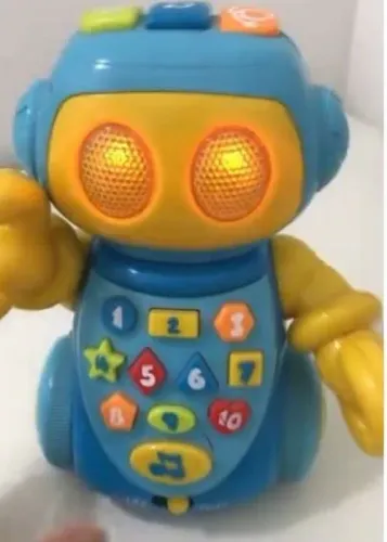 Robô Educacional Interativo com Luz e Som