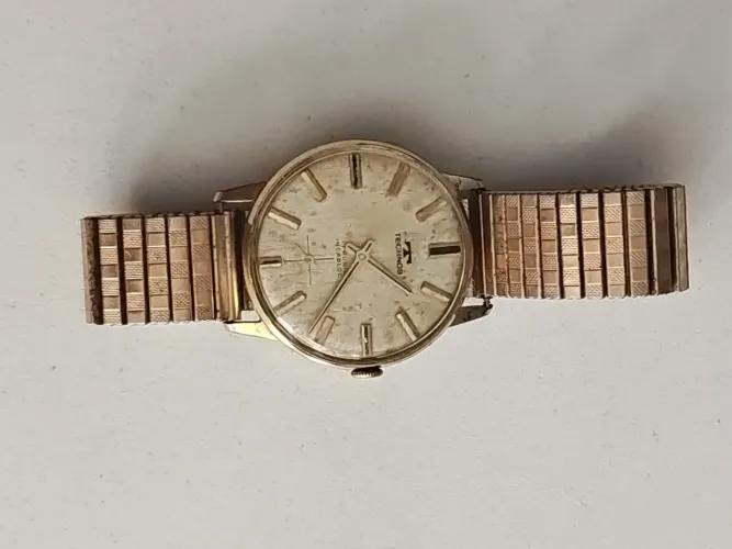 Relógio TECHNOS 17rubis Incabloc a corda