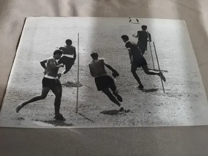Foto antiga - Garrincha e Gerson - Botafogo