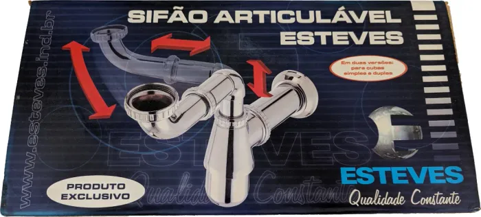 Sifão Articulável Esteves (VSC040CWC)