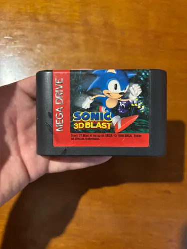 Jogo Sonic 3D Blast Para Mega Drive