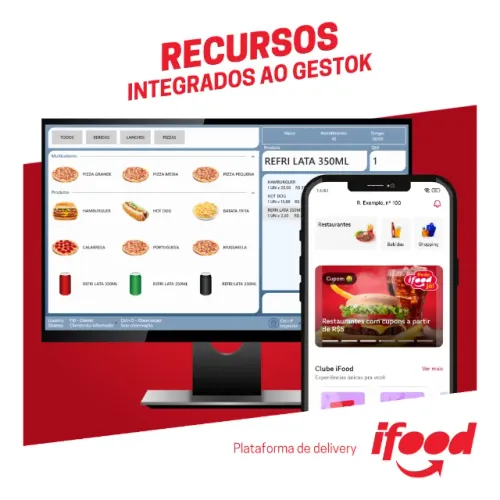 Software para Restaurantes, Auto atendimento, Pesagem automática emissão NFce Cupom fiscal