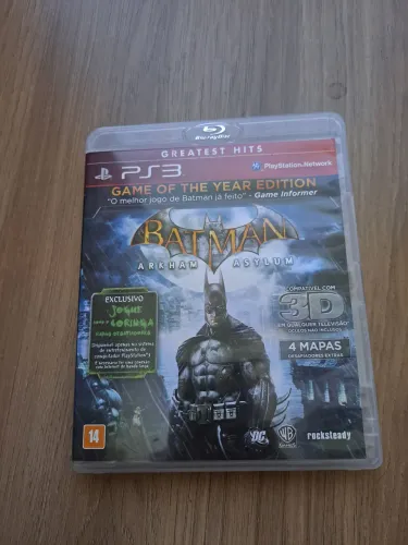 Batman Arkham Asylum Goty PS3