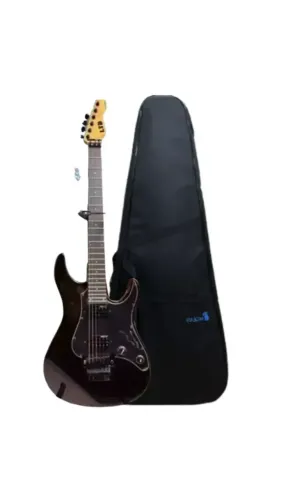 Guitarra Esp Ltd Sn-200fr Floyd - Black - Destro Blk - C/ Capa