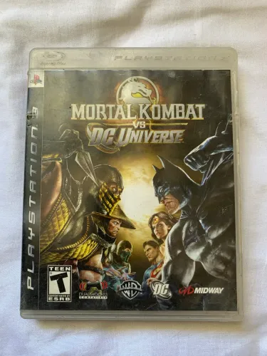 Jogo ps3- Mortal Kombat vs DC Universe 
