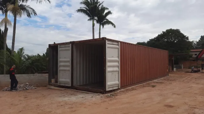 Containers para projetos de construção