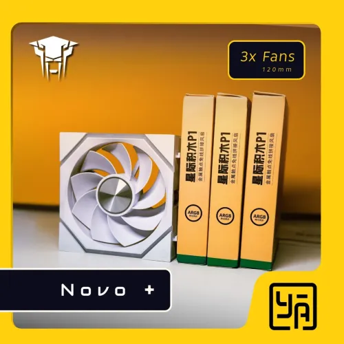 3 Uni Fans Jungle Leopard 120mm (Nunca Usado)