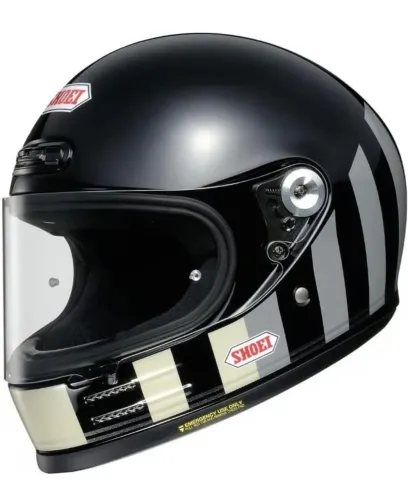 Capacete Shoei Vintage com Faixas 62 L/XL