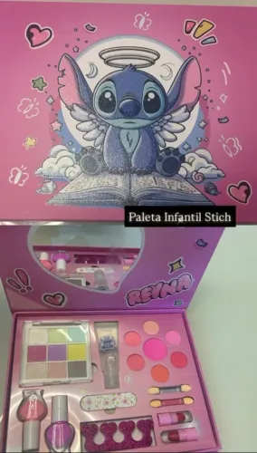 Kit de maquiagem Infantil Stitch