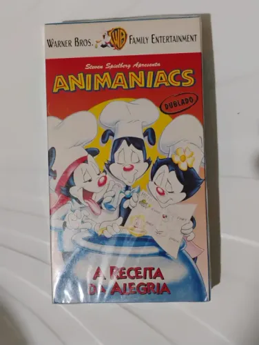 VHS- ANIMANIACS - A RECEITA DA ALEGRIA