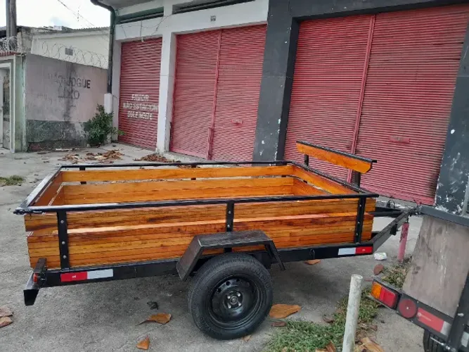 Carretinha Reboque Carrocinha 