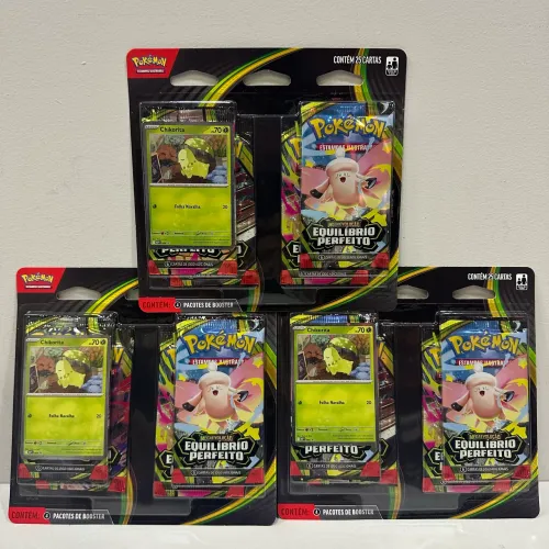 Pack Quádruplo Equilíbrio Perfeito Pokémon TCG - FFSTOREGAMES