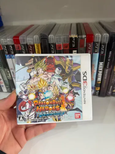 Vendo Dragonball Heroes Japonês Nintendo 3DS Original - Semi novo