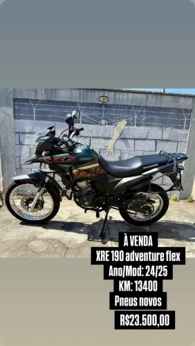 XRE 190 ADVENTURE FLEX VERDE CAMUFLADO