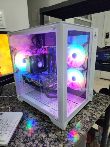 Computador ganer R7 5700x 16gb ssd placa de video 