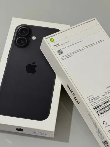iPhone 16 128GB Preto Lacrado