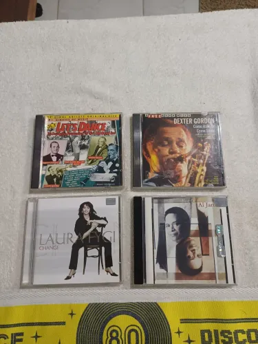 04 CDs de ícones do Jazz