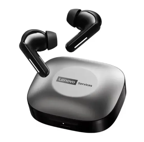 Fone De Ouvido Lenovo Services Le209 Bluetooth Cancelamento De Ruído Inteligente E Design 