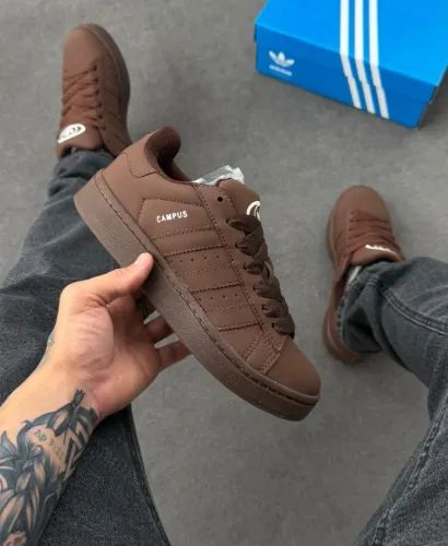 Tênis Casual Adidas Campus Luxo Masculino Cor: Chocolate Disponível 38 AO 43
