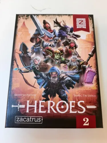 Jogo de Tabuleiro Aventura Z: Heroes (em espanhol)