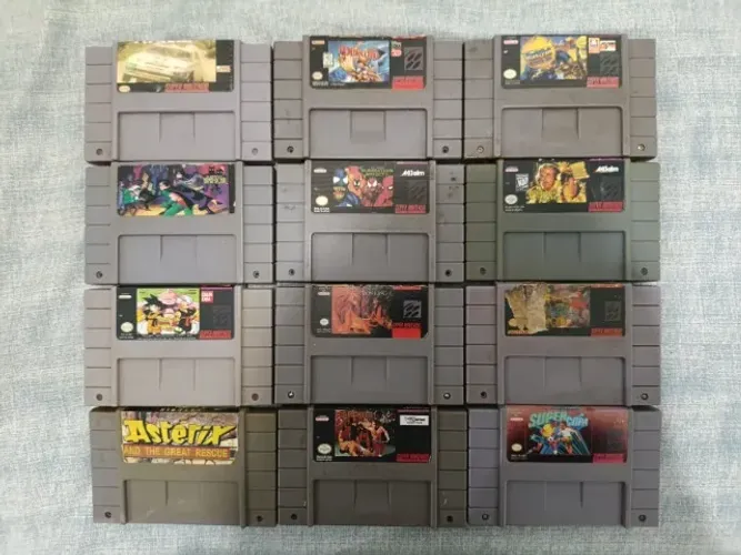 Jogos Super Nintendo - Leia Descrição