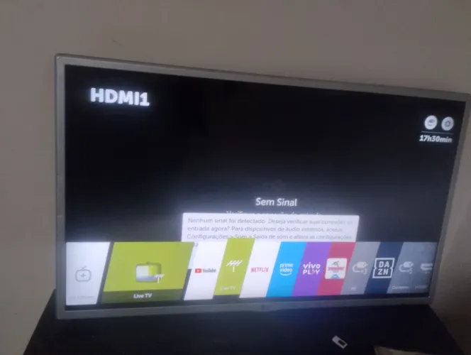 Tv smar LG 32 299,00 pra hoje