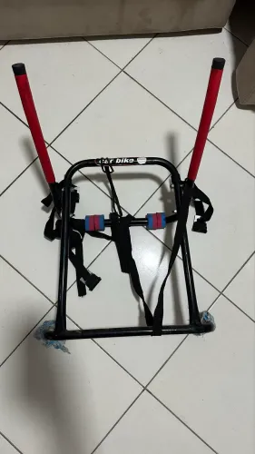 Rack transporte 2 Bicicleta Bike Car peixinho