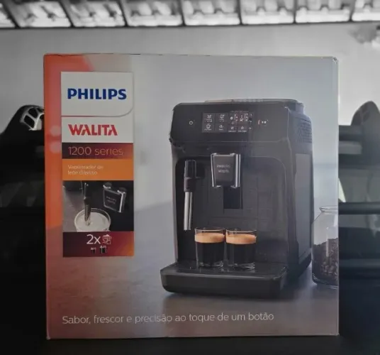 Cafeteira Espresso Automática Philips Walita 110v Preto