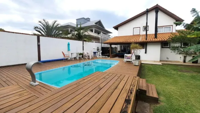 Casa em condominio fechado com 4 dormitórios à venda, 284 m² - Morro das Pedras - Florianó