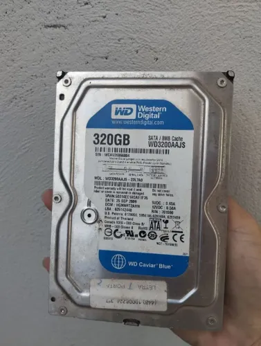 hd western digital caviar blue 320gb